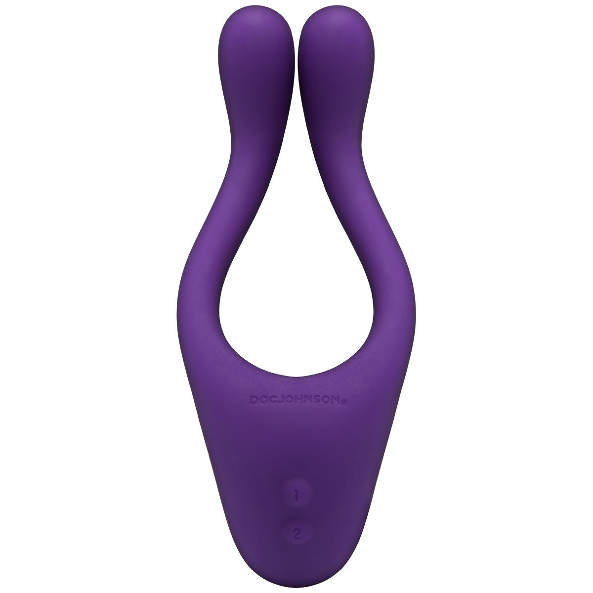 Фиолетовый вибромассажер для пар TRYST Multi Erogenous Zone Massager